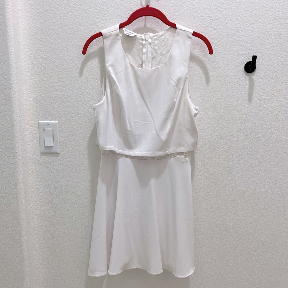 NEW Bebe Sleeveless Dress with Lace Inside - Size M